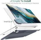 TWOLSKOO Compatible with M4 MacBook Air 15 inch Case 2025-2023 Released Model - Image 3