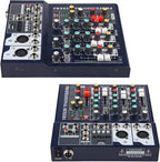Dj Mixers 4 Channel Audio Mixer Sound Board - Image 6
