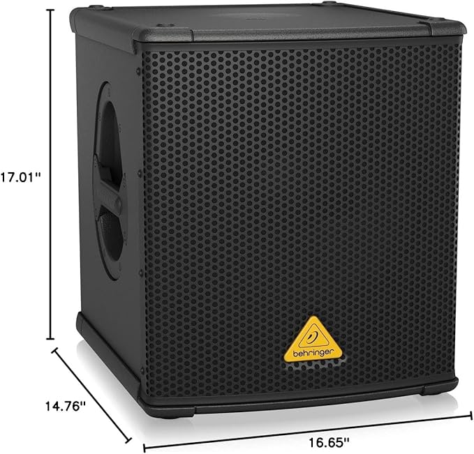 Behringer EUROLIVE B1200D-PRO High-Performance Active 500 Watt 12" PA Subwoofer - Image 5