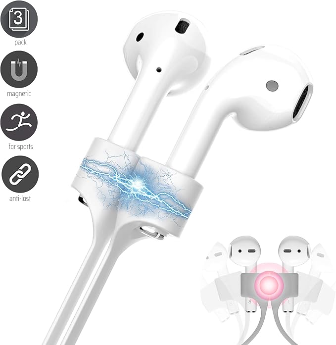 Ultra Strong Magnetic Airpod Pro Strap Anti-Lost Cord Sports Lanyard Compatible - Image 6