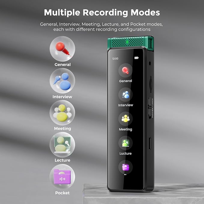 136GB Digital Voice Recorder - Image 5