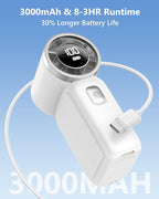 Portable Handheld Mini Fan, 6 Gear Wind, Hand Small Travel Personal Held Fans - Image 3