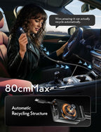 LISEN iPhone 16/15 Car Charger USB C Fast Charging Retractable, 【60% Less Space - Image 4