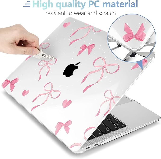 MEEgoodo for MacBook Air 13.3 inch Case 2021 2020 2019 2018 A2337 M1 A2179 A1932 - Image 3