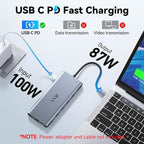 USB C Laptop Docking Station Dual Monitor HDMI - Image 5