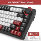 MageGee 75% Mechanical Gaming Keyboard, Compact Blue Backlit Wired Gaming - Image 3
