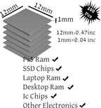 100 Pcs Pre-Cut Thermal Pads for Game Consoles, PS5 Ram, Computer Rams - Image 4