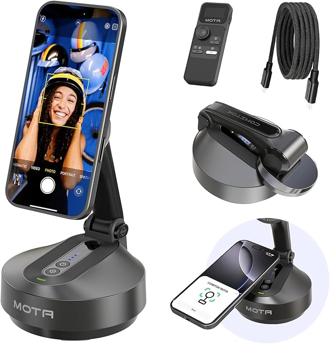 MOTA Tripod Stand Only for iPhone, Foldable Gimbal Stabilizer by COMITOK