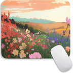 Square Mouse Pad Natural Scenery, Personalized Premium-Textured Custom Mouse by Armanza