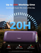 Bluetooth Speaker, 20W HD Sound, Portable Wireless, IPX5 Waterproof, - Image 5