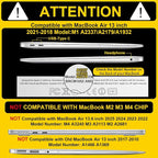 Compatible with MacBook Air 13 inch Case 2021 2020 2019 2018 M1 A2337 A2179 - Image 8