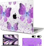 MEEgoodo Case for M4/M3/M2 MacBook Air 13.6 inch Case 2025 2024 2022, Fit Model by MEEgoodo