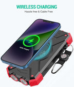 BLAVOR Solar Power Bank 10, Portable Wireless Charger, 20W Fast Charging - Image 2