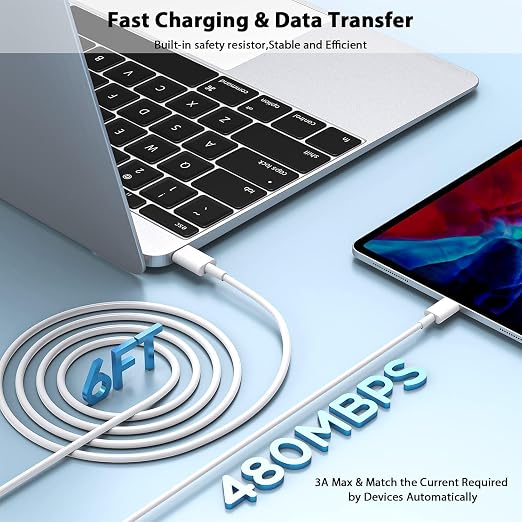 iPhone Charger Fast Charging, 40W Dual USB C Wall Charger Apple MFi Certified - Image 4