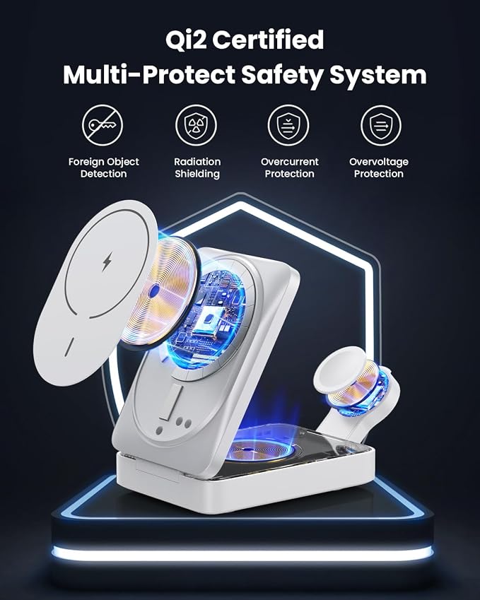 3-in-1 Wireless Charger Charging Station - Image 5