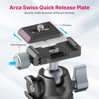ULANZI MT-47 Camera Tripod Aluminum Alloy Mini Travel Phone Tripod Stand - Image 2