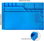 Kaisi S-180 Large Silicone Soldering Mat Magnetic Repair Work Mat, Heat - Image 2