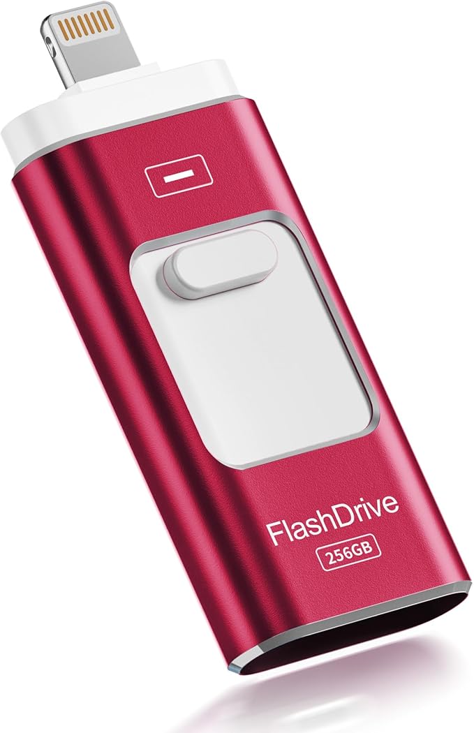Apple MFi Certified 256GB Flash Drive by ROSPE