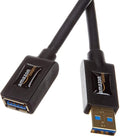 Amazon Basics USB-A 3.0 Extension Cable, 4.8Gbps High-Speed, Male to Female by AmazonBasics
