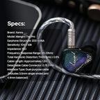 Linsoul Xenns Mangird Tea PRO in Ear Monitor, 6BA+2DD Hybrid Earphone IEM - Image 5