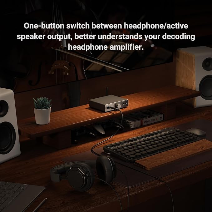 AIYIMA DAC A7 Mini Desktop Bluetooth DAC, USB C Digital to Analog Audio - Image 5