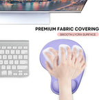 JIKIOU Mouse Pad, 2 Pack Ergonomic Mouse Pads - Image 6