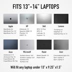 Vandel The Original Puffy Laptop Sleeve Case, 13-14 inch Laptop Sleeve Bag - Image 4