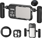 NEEWER 16 Pro Max Cage with Two Quick Release Side Handles, Phone Video Rig Kit by Neewer