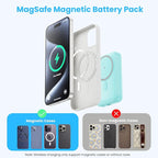 Magnetic Portable Charger 10800mAh, 4-in-1 Wireless Power Bank - Image 5