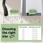 FLYZZZ Screen Spline 0.125" x 25' Spline - Image 3