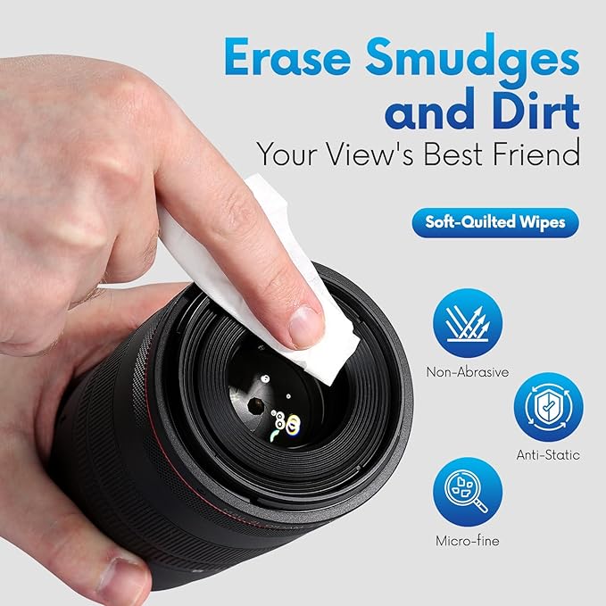 Screen Cleaner Wipes – Quick Dry, Streak-Free Screen Wipes - Image 3