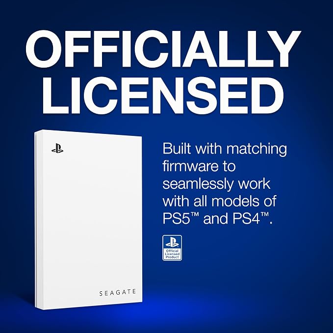 Seagate Game Drive for PlayStation® Consoles 5 TB External Hard Drive - Image 5