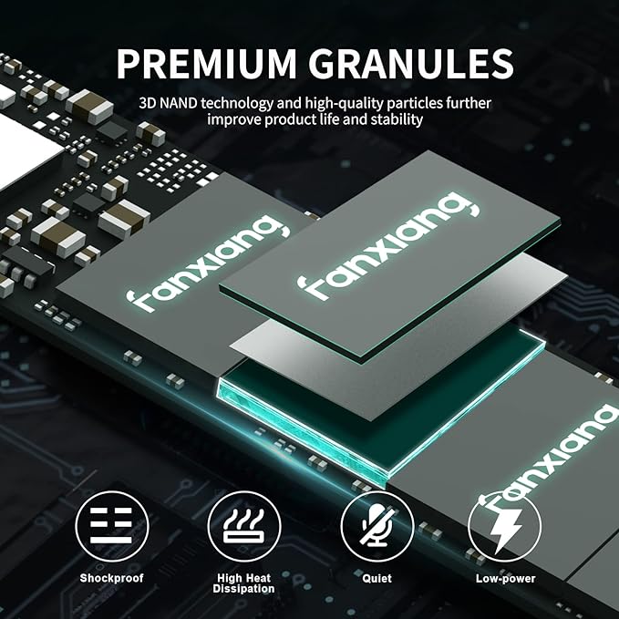 S500 Pro 256GB NVMe SSD M.2 PCIe Gen3x4 2280 Internal Solid State Drive - Image 3