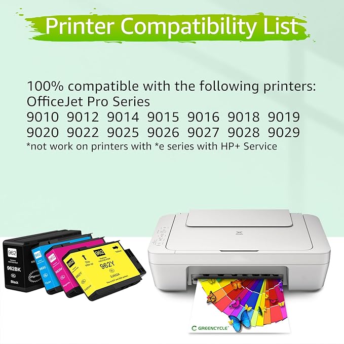 Upgraded 962XL Ink Cartridges Combo Pack Replacement - Image 2