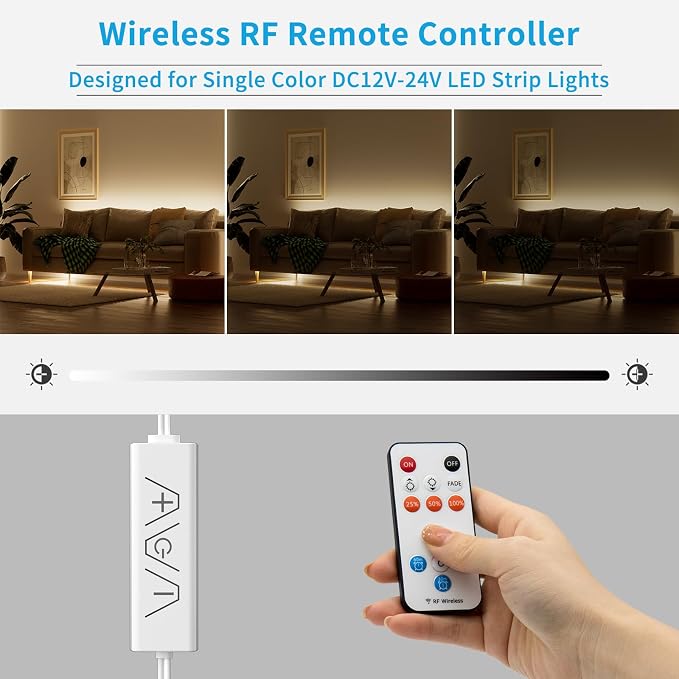 13Keys LED Dimmer, Wireless RF Remote Control and 3Keys Receiver - Image 5