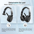 COSMUSIS Trucker Bluetooth Headset, Wireless Headsets - Image 2