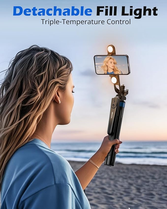 UBeesize 64'' Extendable Phone Tripod & Selfie Stick - Image 2
