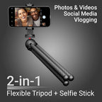 SquidGrip Flexible Cell Phone Tripod and Portable Action Camera Holder - Image 5