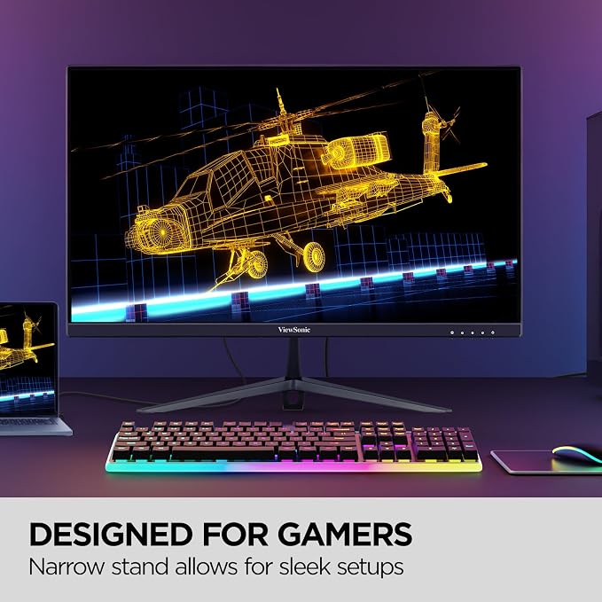 ViewSonic VX2428A 24 Inch 1080p 0.5ms 180Hz IPS Gaming Monitor - Image 4