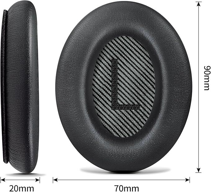 Headphones Replacement Ear Pads, Protein Leather earpad Cushions - Image 4
