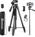 Phone Tripod, 64” Cell Phone Tripod by Nineigh