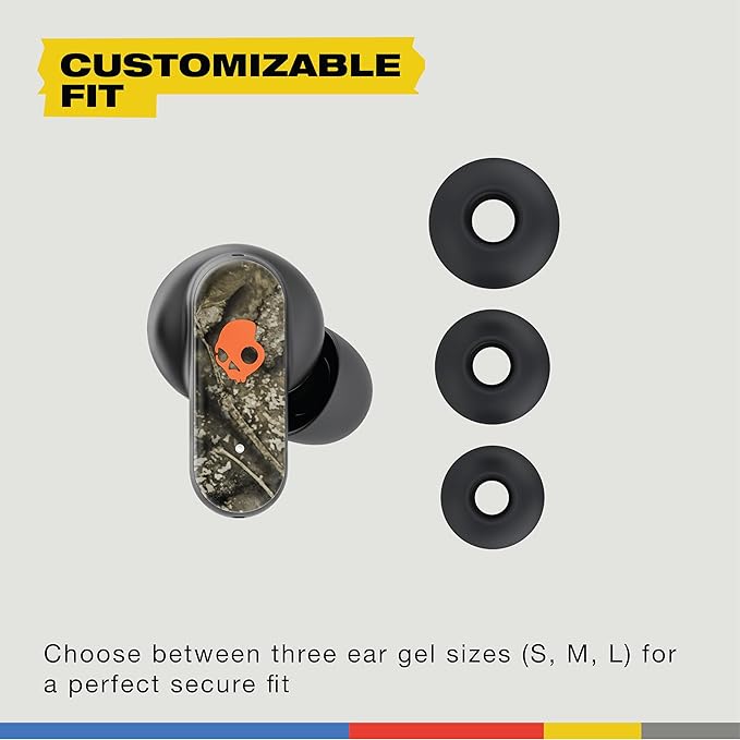 Skullcandy Dime Evo Wireless Earbuds, Noise Isolating Fit, Microphone, Easy - Image 6