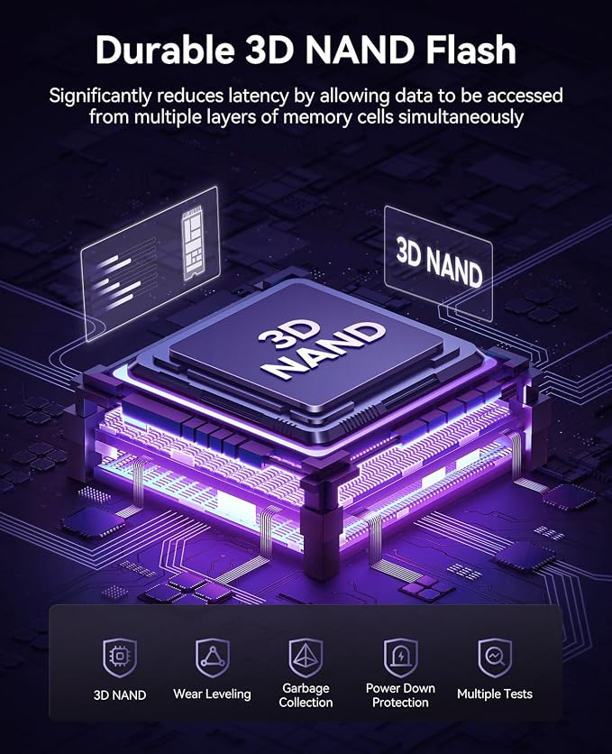 ORICO e5000 1TB SSD M.2 NVMe 2280 PCIe Gen4 5100MB/s Internal Solid State Drive - Image 5