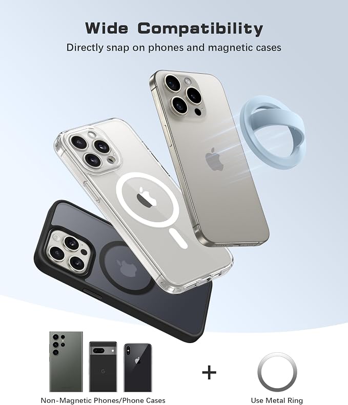 Magnetic Phone Grip, Removable Loop Grip - Image 5