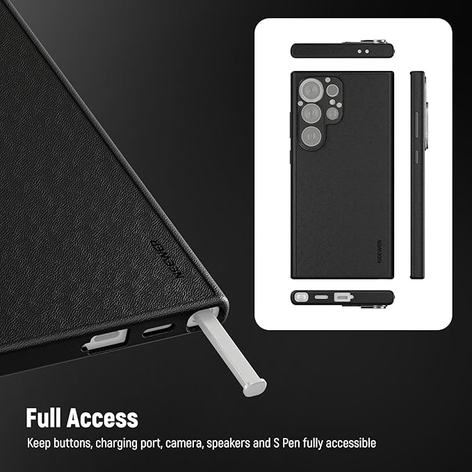 NEEWER S25 Ultra Case, Protective Faux Leather Phone Case - Image 6