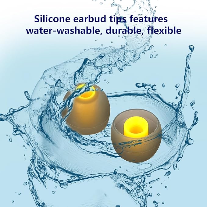 Earbud Replacement Tips Silicone Earbud Tips Earbud Covers Fit - Image 5