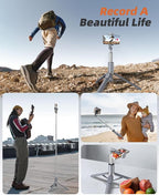 62" Phone Tripod & Selfie Stick, Tripod - Image 7