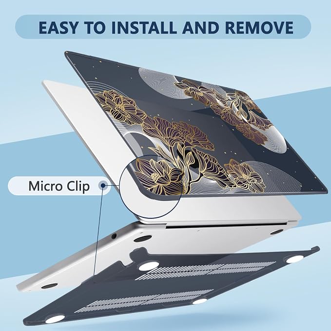 Compatible with MacBook Air 15 inch Case, M4 A3241/M3 A3114/M2 A2941, Hard Shell - Image 3