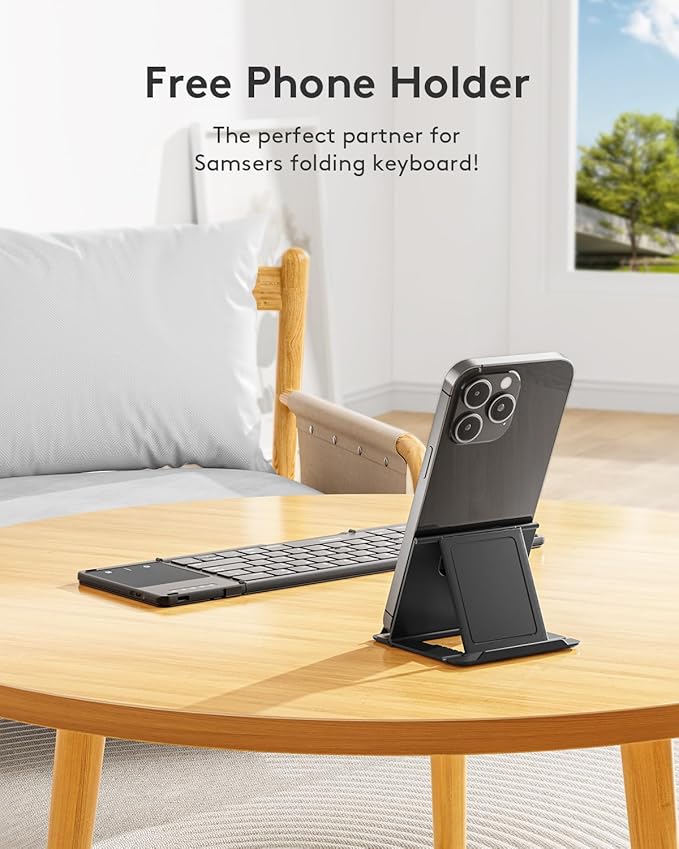 Samsers Foldable Bluetooth Keyboard - Image 6
