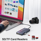 USB C Hub USB C Docking Station Dual Monitor14-IN-1 Triple Display Multiport - Image 9
